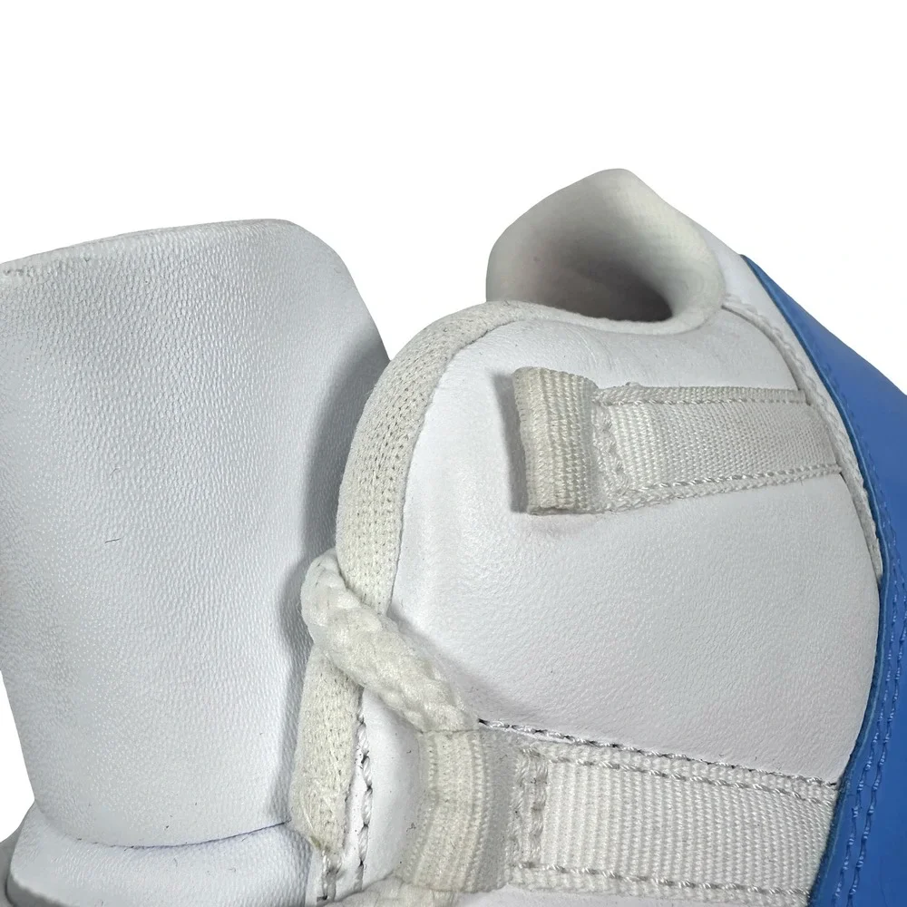 Air Jordan 11 Retro Low White University Blue UNC 528895-106 Mens 11 Sneakers